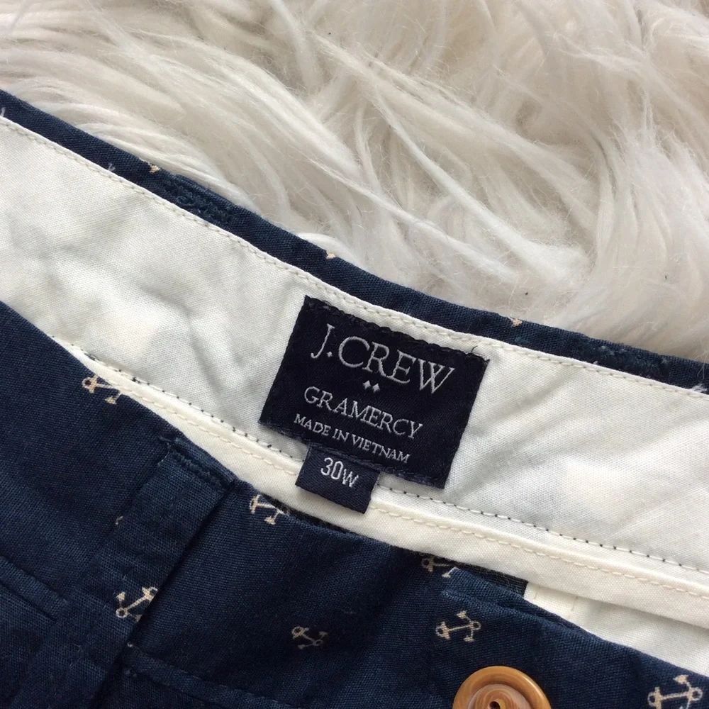 J.Crew Men’s Gramercy Nautical Chino Shorts